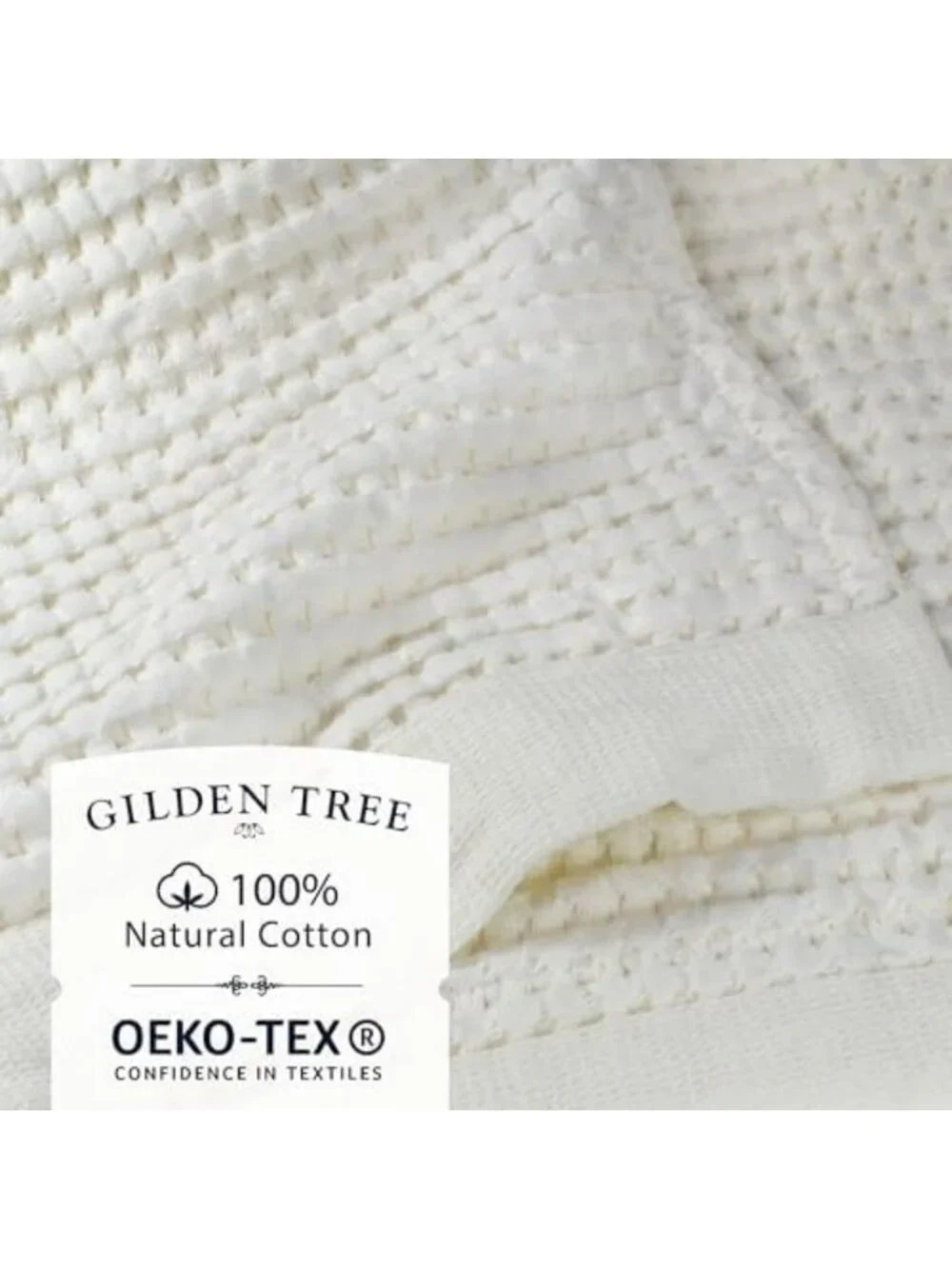 Luxury Waffle Hand Towels Set of 2 | Quick Dry, Lint Free, Super Absorbent